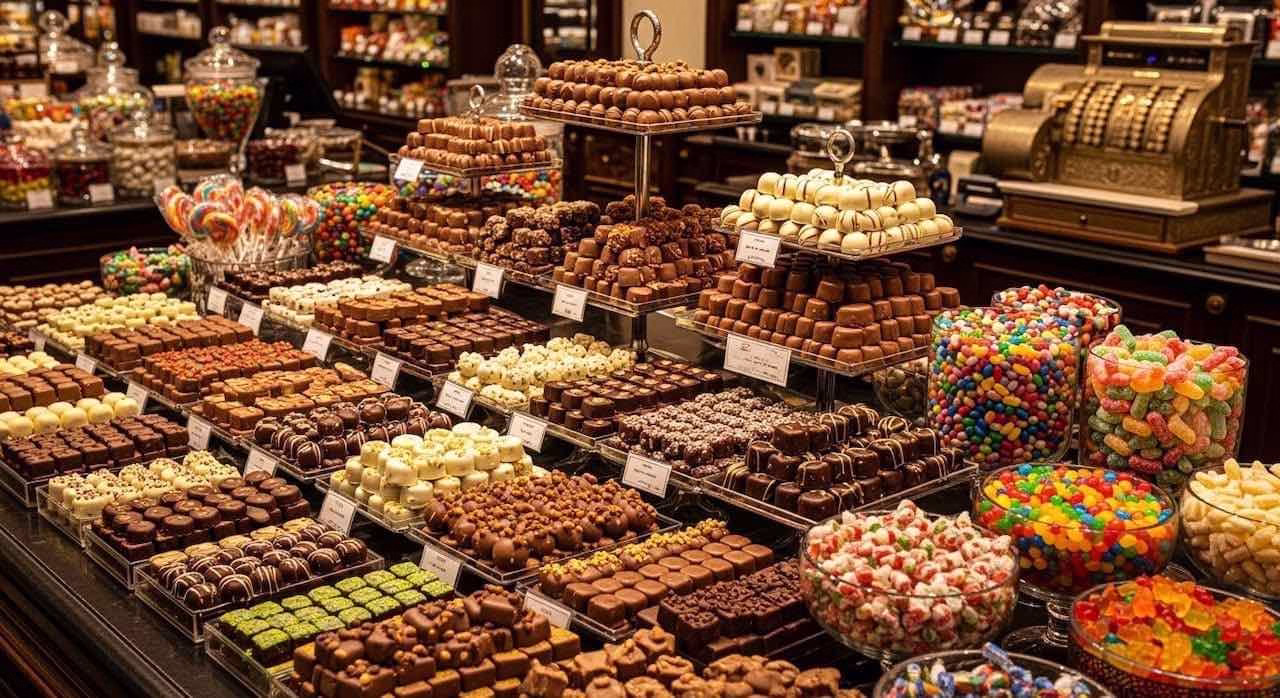 チョコとキャンディ